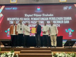 KPU Riau Tetap Paslon Abdul Wahid-SF. Hariyanto Peraih Suara Terbanyak