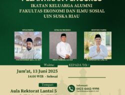 Ketua IKA FEKONSOS UIN Ingatkan Alumni untuk Hadiri Pelantikan 13 Juni 2025 di Aula Kampus UIN Panam