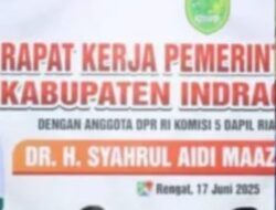 ANGGOTA DPR RI Dr. Syahrul Aidi Ma,azat LC.MA KUNKER KE KABUPATEN INHU.