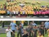 Polres Kuansing Gelar Senam Bersama Dalam Rangka Hari Bhayangkara Ke 79 Tahun 2025