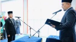 BUPATI INHU ADE AGUS HARTANTO S.sos.Msi RESMI LANTIK H.SYAHRUDDIN SEBAGAI PJ SEKDA