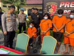 Polres Indragiri Hulu Sapu Bersih Belasan Dan Barang Bukti Pelaku Kejahatan Curanmor