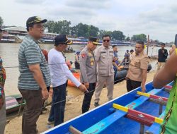 Gubernur Riau dan Kapolda Riau Tinjau Persiapan Pengamanan Pacu Jalur Event Nasional 2025 di Kuansing
