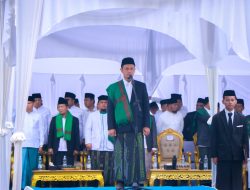 Wako Pimpin Upacara Hari Santri, Beasiswa Santri Pekanbaru Diluncurkan Wali Kota Pekanbaru