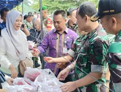 Gerakan Pangan Murah Berlangsung Pemko Pekanbaru di Lanud Roesmin Nurjadi