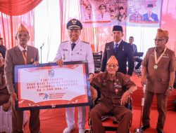 Hari Pahlawan, Puluhan Veteran Dapat Sagu Hati dari Pemko Pekanbaru