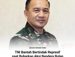 TNI AD Bantah Bubarkan Aksi Pengibaran Bendera Bulan Bintang