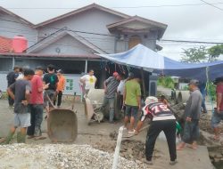 Semangat Gotong Royong Warga RT 4 RW 15 Tuah Karya Tak Pernah Surut