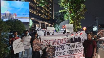 Rakernas METI Diterpa Protes: Gerakan Pemuda Energi Bongkar Sisi Gelap Transisi Energi