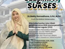 Pembelajaran Matematika Melalui Pop Up Book ; Oleh Dr. Rezky Ramadhona, M.Pd.