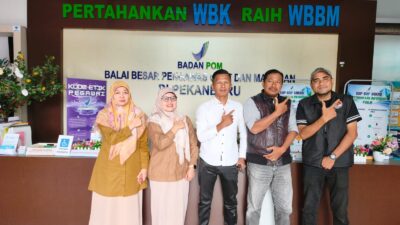 Jalin Kerjasama LPKSM RMRB Bersama BPOM Pekanbaru, Sinergi Pengawasan Perlindungan Konsumen